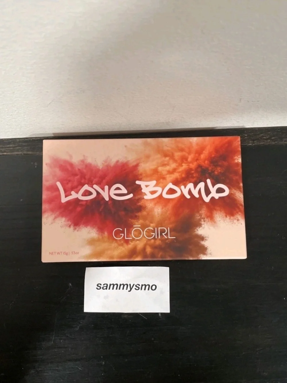 GLOGIRL Cosmetics Love Bomb 12 Color Eyeshadow Palette New